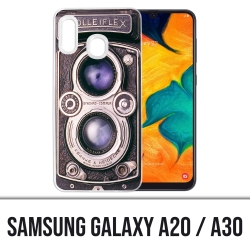 Samsung Galaxy A20 / A30 Abdeckung - Vintage Kamera