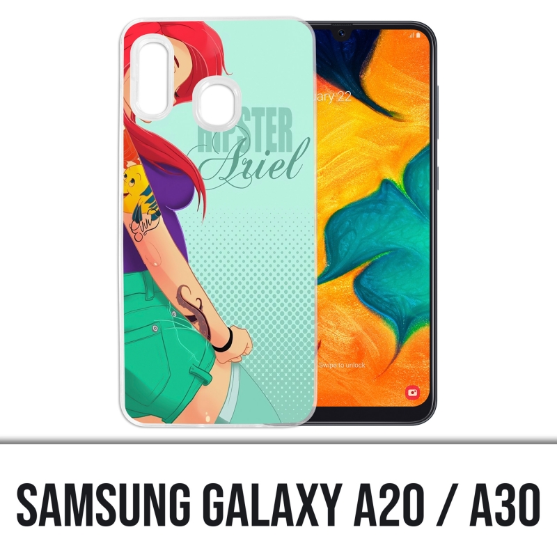 Coque Samsung Galaxy A20 / A30 - Ariel Sirène Hipster