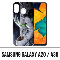 Samsung Galaxy A20 / A30 case - Astronaut Beer
