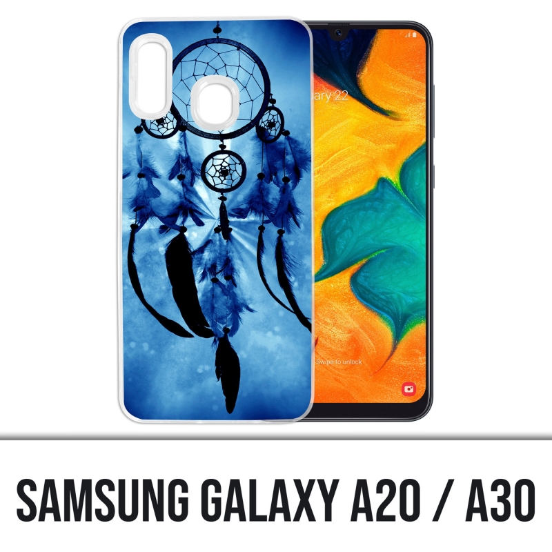 Samsung Galaxy A20 / A30 cover - Blue Dreamcatcher
