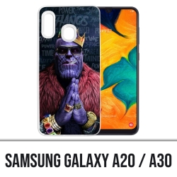 Cover per Samsung Galaxy A20 / A30 - Avengers Thanos King