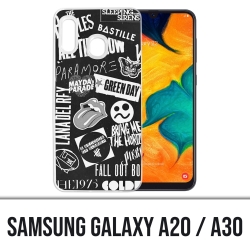 Coque Samsung Galaxy A20 / A30 - Badge Rock