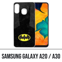 Samsung Galaxy A20 / A30 Abdeckung - Batman Art Design