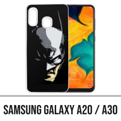 Samsung Galaxy A20 / A30 Abdeckung - Batman Paint Face