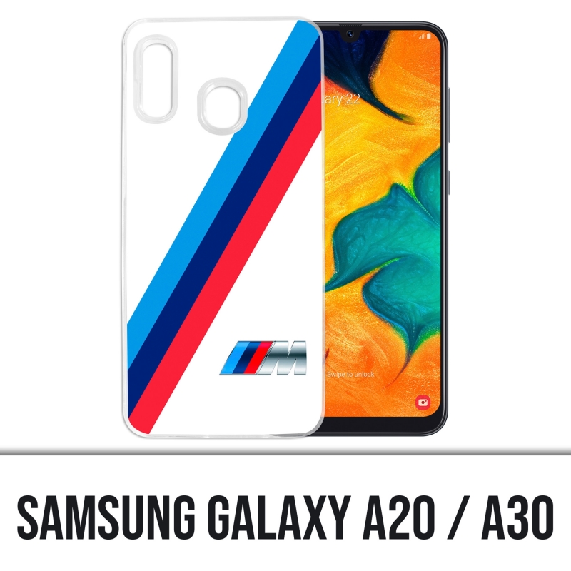Funda Samsung Galaxy A20 / A30 - Bmw M Performance White
