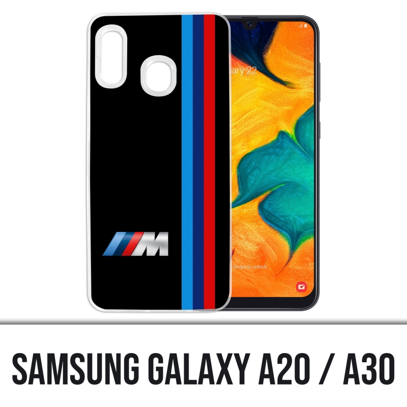 Coque Samsung Galaxy A20 / A30 - Bmw M Performance Noir