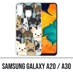 Coque Samsung Galaxy A20 / A30 - Bouledogues