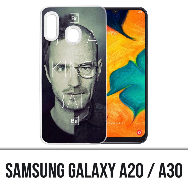 Coque Samsung Galaxy A20 / A30 - Breaking Bad Visages