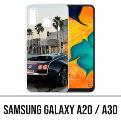 Samsung Galaxy A20 / A30 Abdeckung - Bugatti Veyron City