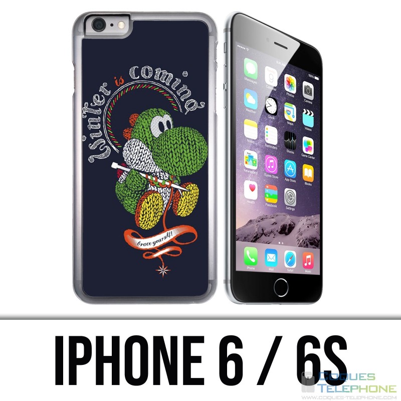 Coque iPhone 6 / 6S - Yoshi Winter Is Coming