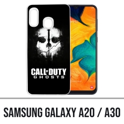 Samsung Galaxy A20 / A30 case - Call Of Duty Ghosts Logo