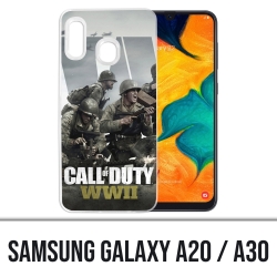 Funda Samsung Galaxy A20 / A30 - Personajes de Call Of Duty Ww2