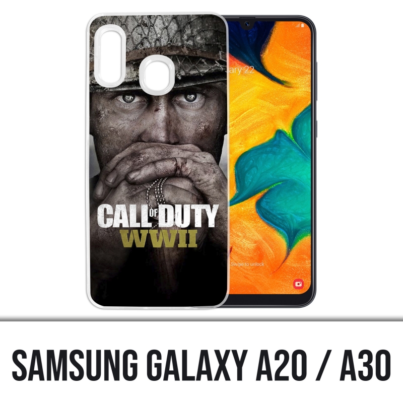 Samsung Galaxy A20 / A30 case - Call Of Duty Ww2 Soldiers