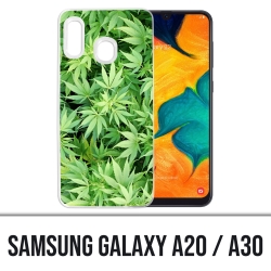 Samsung Galaxy A20 / A30 Abdeckung - Cannabis
