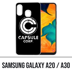 Coque Samsung Galaxy A20 / A30 - Capsule Corp Dragon Ball