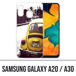 Samsung Galaxy A20 / A30 Abdeckung - Käfer Vintage