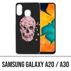 Samsung Galaxy A20 / A30 Abdeckung - Crane Fleurs 2