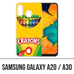 Samsung Galaxy A20 / A30 Abdeckung - Crayola