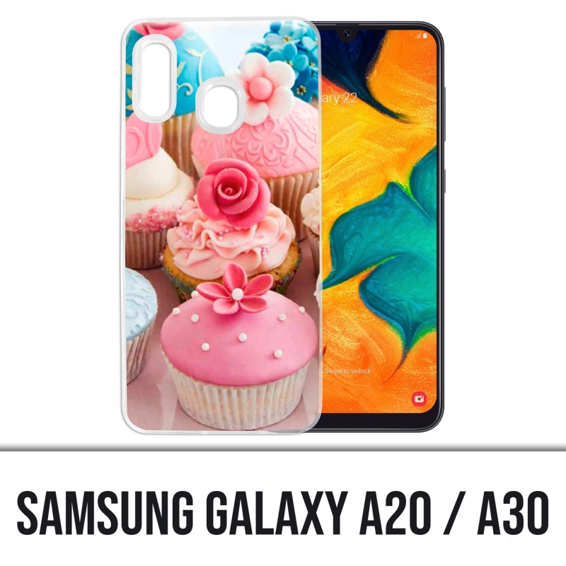 Samsung Galaxy A20 / A30 Abdeckung - Cupcake 2