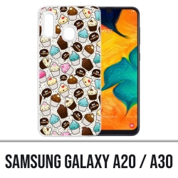 Samsung Galaxy A20 / A30 Hülle - Kawaii Cupcake