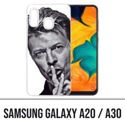Cover per Samsung Galaxy A20 / A30 - David Bowie Chut