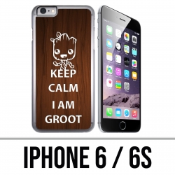 Funda iPhone 6 / 6S - Mantenga la calma Groot