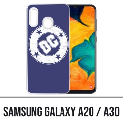 Samsung Galaxy A20 / A30 Abdeckung - Dc Comics Logo Vintage