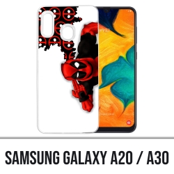 Samsung Galaxy A20 / A30 Abdeckung - Deadpool Bang