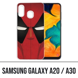 Samsung Galaxy A20 / A30 Abdeckung - Deadpool Maske