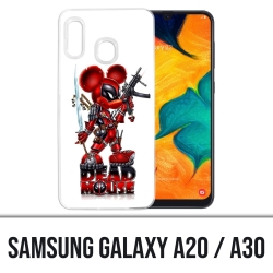 Samsung Galaxy A20 / A30 Abdeckung - Deadpool Mickey