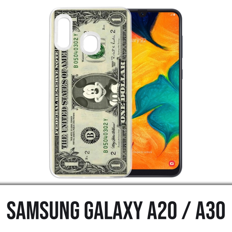 Coque Samsung Galaxy A20 / A30 - Dollars Mickey