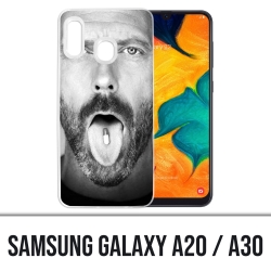 Samsung Galaxy A20 / A30 Abdeckung - Dr. House Pill