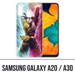 Samsung Galaxy A20 / A30 Abdeckung - Dragon Ball Black Goku