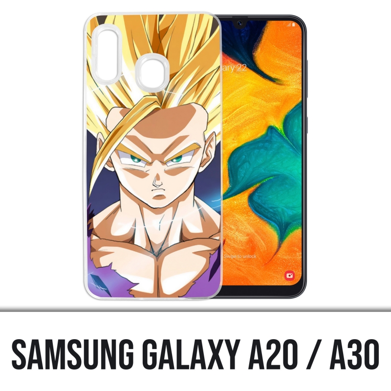 Samsung Galaxy A20 / A30 Abdeckung - Dragon Ball Gohan Super Saiyan 2