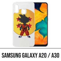 Coque Samsung Galaxy A20 / A30 - Dragon Ball Goku Boule De Crystal
