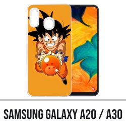 Coque Samsung Galaxy A20 / A30 - Dragon Ball Goku Boule