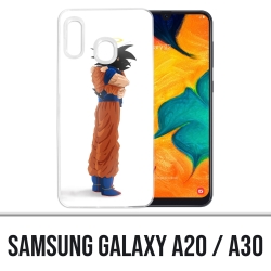 Samsung Galaxy A20 / A30 Abdeckung - Dragon Ball Goku Pass auf dich auf