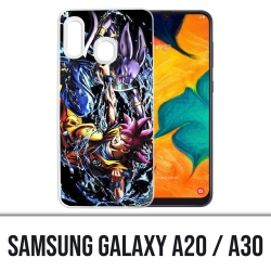 Custodia Samsung Galaxy A20 / A30 - Dragon Ball Goku Vs Beerus
