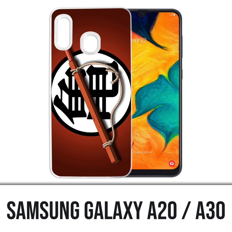 Samsung Galaxy A20 / A30 Abdeckung - Dragon Ball Kanji