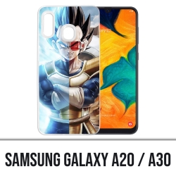 Samsung Galaxy A20 / A30 Abdeckung - Dragon Ball Vegeta Super Saiyajin