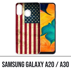 Samsung Galaxy A20 / A30 cover - Usa flag