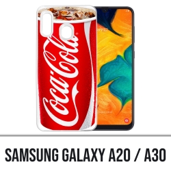 Samsung Galaxy A20 / A30 Hülle - Fast Food Coca Cola