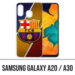 Samsung Galaxy A20 / A30 Abdeckung - Fußball Fc Barcelona