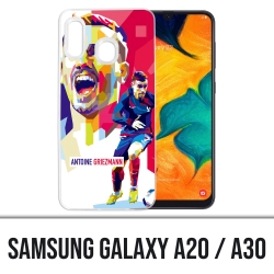 Samsung Galaxy A20 / A30 Abdeckung - Fußball Griezmann