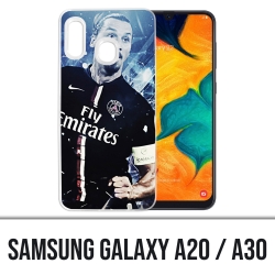 Cover Samsung Galaxy A20 / A30 - Football Zlatan Psg