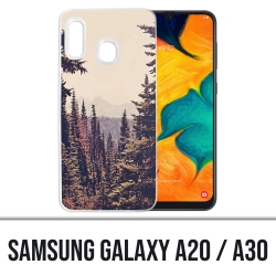 Samsung Galaxy A20 / A30 case - Fir Tree Forest
