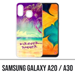 Samsung Galaxy A20 / A30 cover - Forever Summer