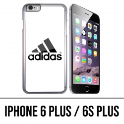 Custodia per iPhone 6 Plus / 6S Plus - Logo Adidas bianco
