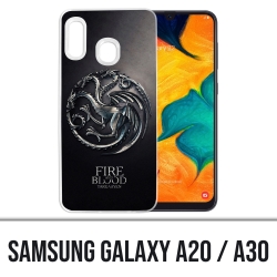 Samsung Galaxy A20 / A30 Hülle - Game Of Thrones Targaryen