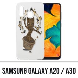 Custodia Samsung Galaxy A20 / A30 - Guardians Of The Galaxy Dancing Groot